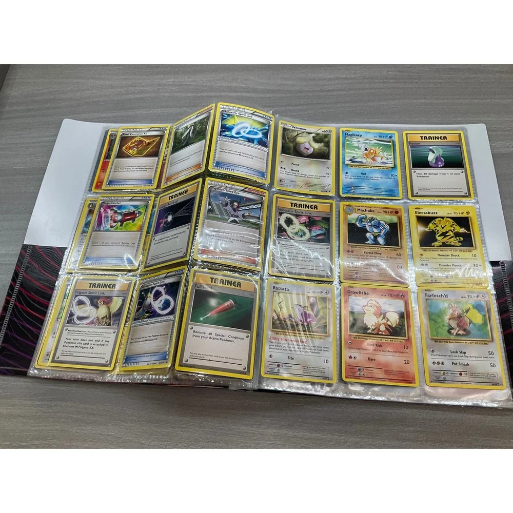 POKEMON 97 CARD COLLECTION AND HOLOGRAPHIC FOLDER